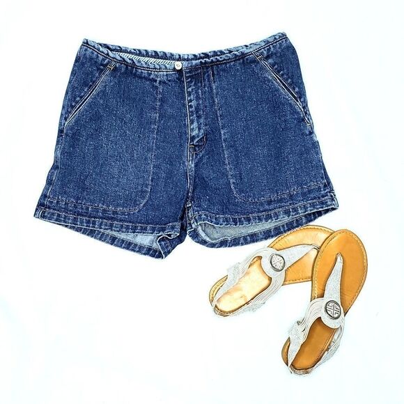 Tommy Hilfiger | Vintage 99' Hi-Waist Jean Shorts - Picture 1 of 6